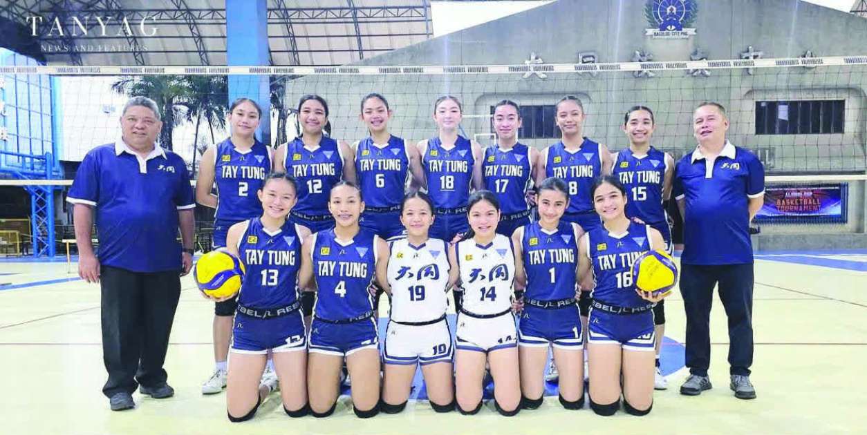 The Bacolod Tay Tung High School Thunderbolts outlasted the Central Philippine University Lady Scorpiona in the Paskwa sa Miagao Celebrity Volleyball Game, keeping the crowd on edge until the final point. (Tanyag News and Features photo)