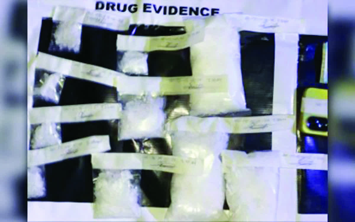 A portion of the P143 million worth of suspected shabu confiscated in Negros Oriental for 2025 in this undated photo. Provincial police officials report that shabu is being distributed in larger quantities this year compared to previous periods. (Negros Oriental Police Provincial Office / File photo)