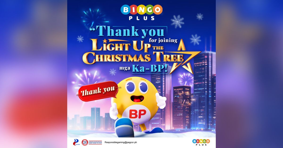 BingoPlus Wraps up 2025 with ₱450 Million Worth of Prizes Awarded