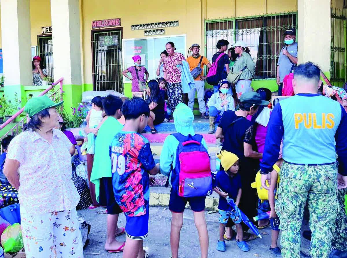 All residents from Negros Occidental’s La Carlota City who had sought refuge following Kanlaon Volcano's explosive eruption on February 19, 2026, have now returned to their homes. The City Disaster Risk Reduction and Management Office decamped 34 families from the La Carlota South Elementary School evacuation center. (La Carlota City PIO photo)  