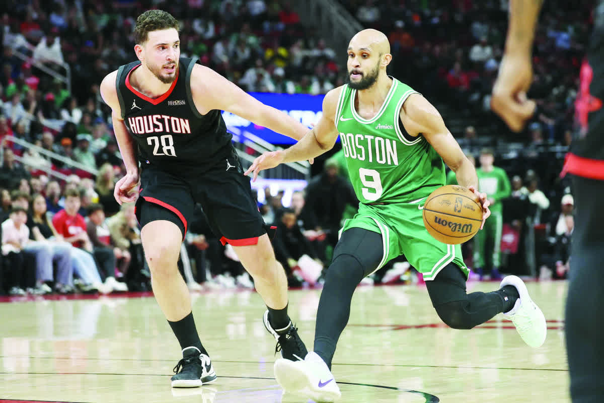 Celtics’ 3-point barrage too much for Rockets