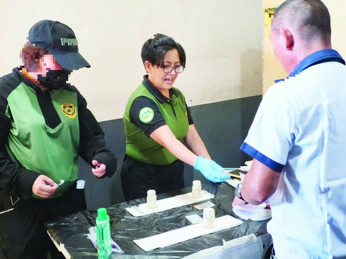 The Philippine Drug Enforcement Agency in the Negros Island Region conducted its first Oplan Harabas in Negros Oriental, which aims at preventing drug-impaired driving through drug screening of public transport drivers and related personnel as part of a coordinated effort to ensure the safety of commuters and the public. (PDEA-NIR photo)