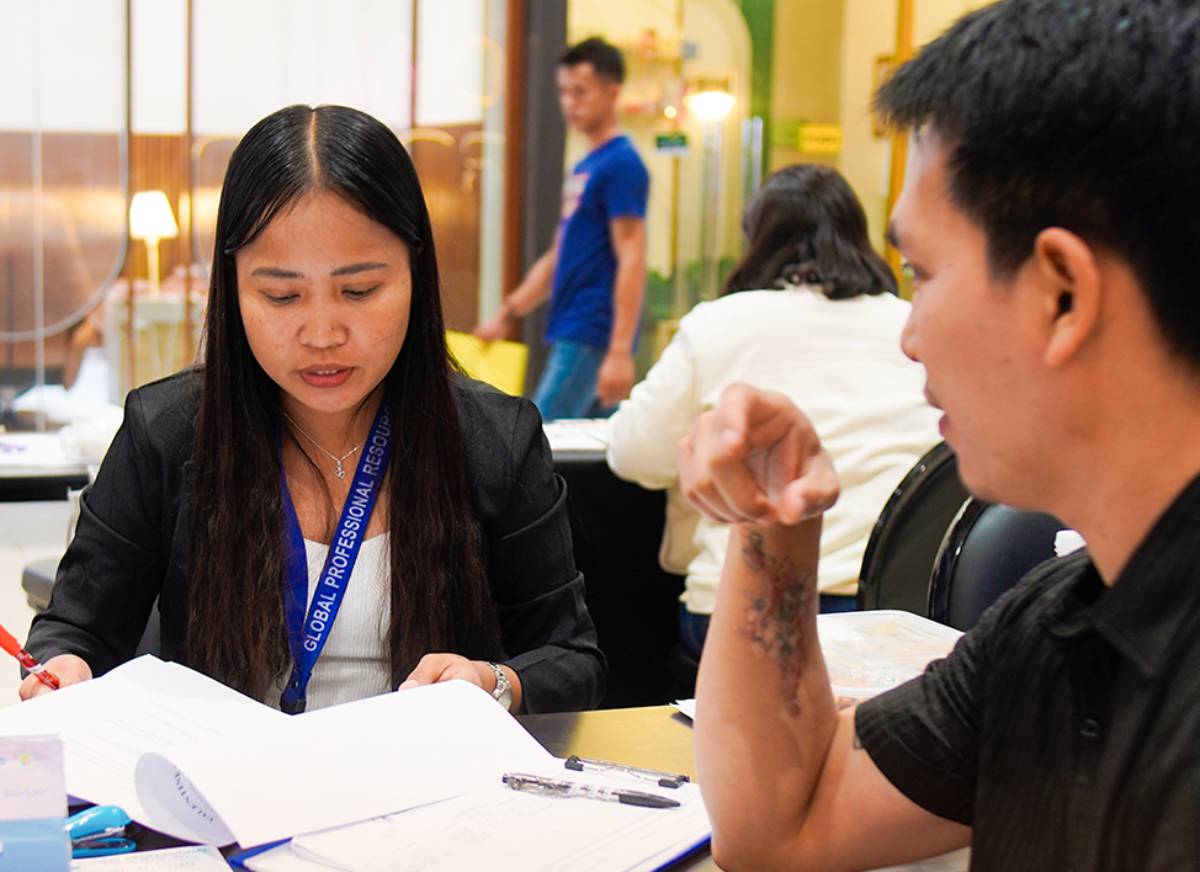 46 hired on the spot at Valentine’s job fair