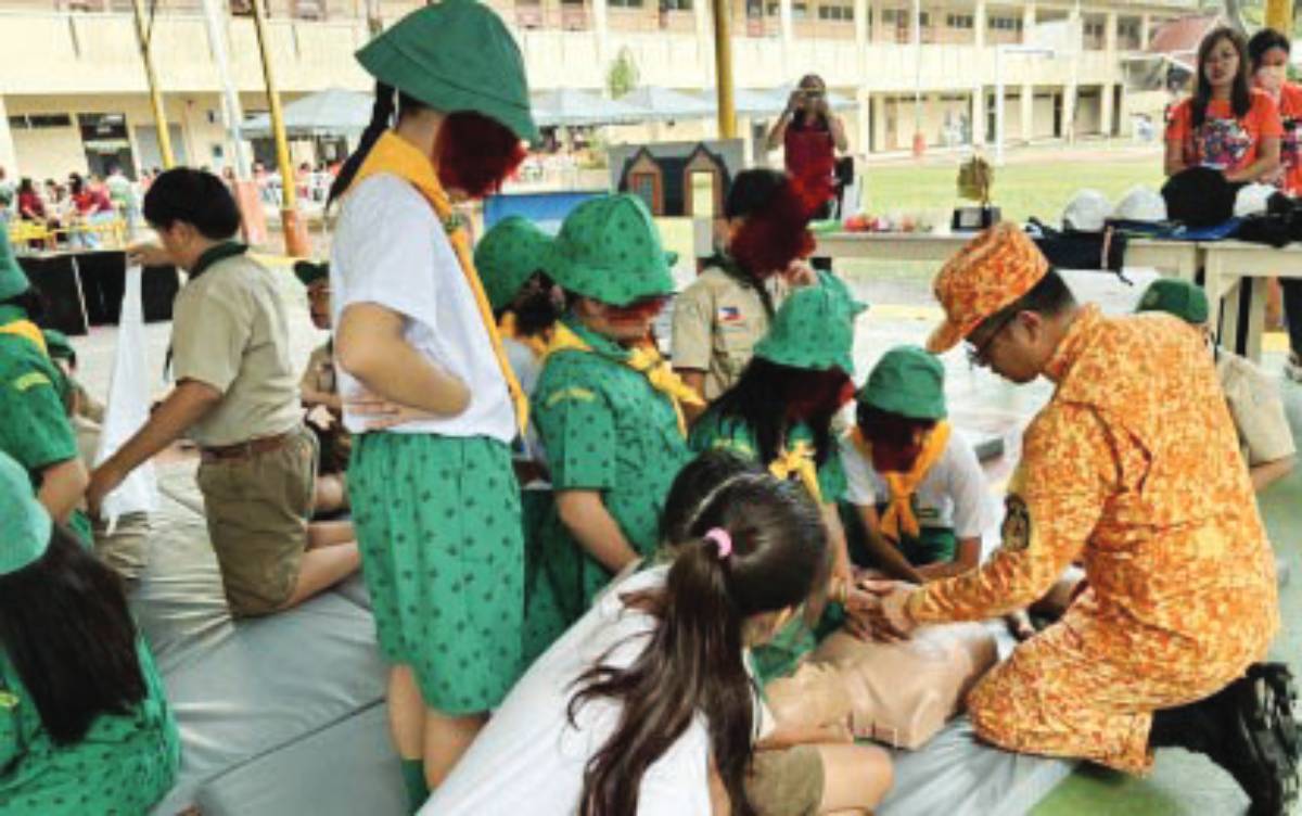 BFP roadshow educates students on fire safety, emergency response
