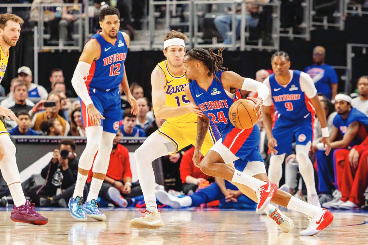 Pistons end Lakers’ win streak behind Daniss Jenkins