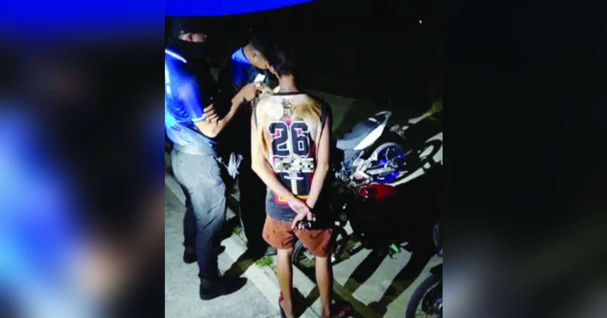 Around 20 riders were issued citation tickets for breaching Republic Act 4136, or the Land Transportation and Traffic Code over an illegal motorcycle drag race in Bacolod City’s Barangay Granada, leading to the impounding of 13 motorcycles. (LTO-NIR photo)