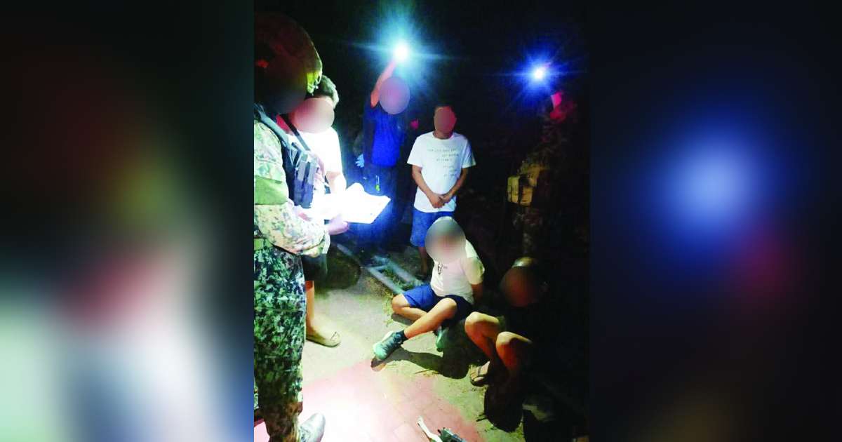 Police said the alleged rebels were allegedly linked to a previous armed encounter with government troops in Negros Occidental’s Toboso town, from which they had escaped. (PRO-NIR photo)