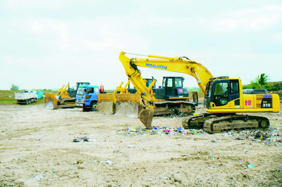 The construction of Cell No. 5 is now 75 percent complete, signaling efforts by the Bacolod City government to address increasing waste volume while maintaining environmental standards. (Bacolod City Communications Office photo)