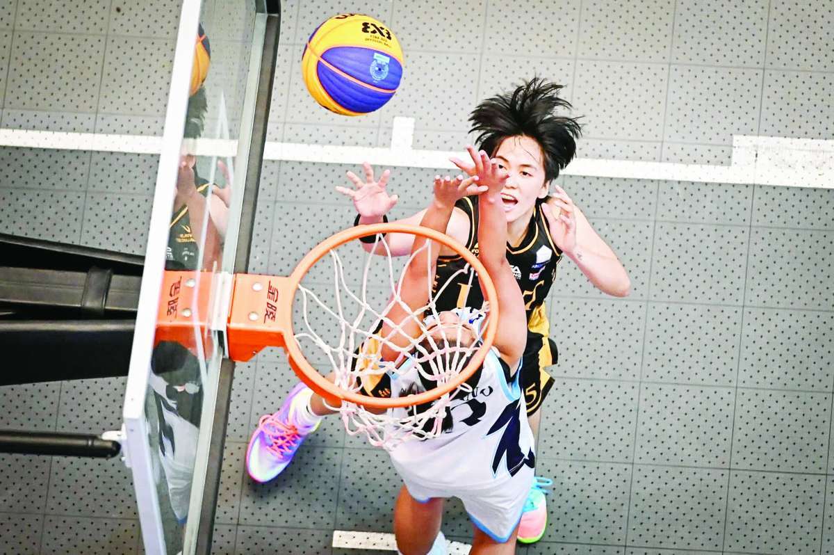 Negrense Kent Jane Pastrana powered the University of Santo Tomas Growling Tigresses to a strong start in the UAAP women's 3x3 basketball. (UAAP photo)