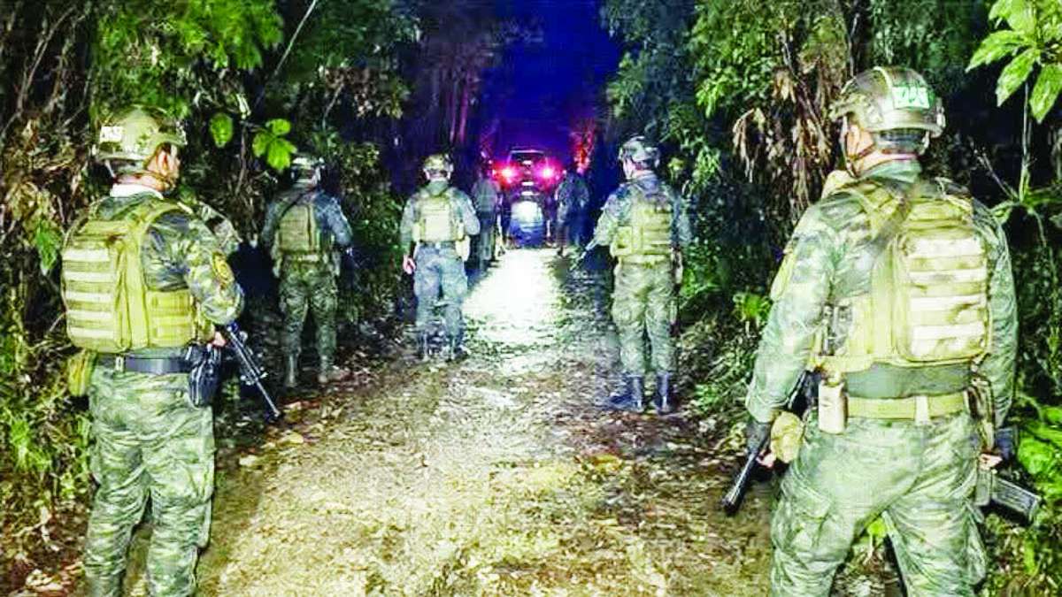 The military launched an operation after receiving reports from residents about the presence of suspected rebels at Barangay Bucalan in Negros Oriental’s Canlaon City. (Contributed photo)