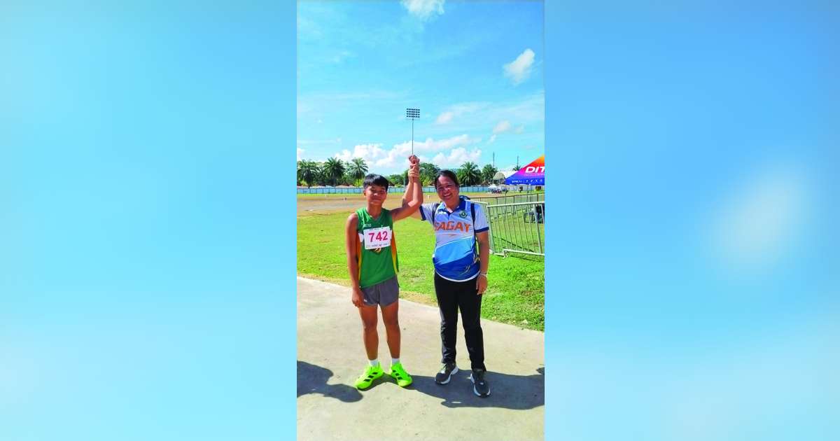Negros Island Region’s Marjen Iwayan triumphed in the elementary girls javelin throw in the 66th Palarong Pambansa in Agusan del Sur. (DepEd-NIR photo)