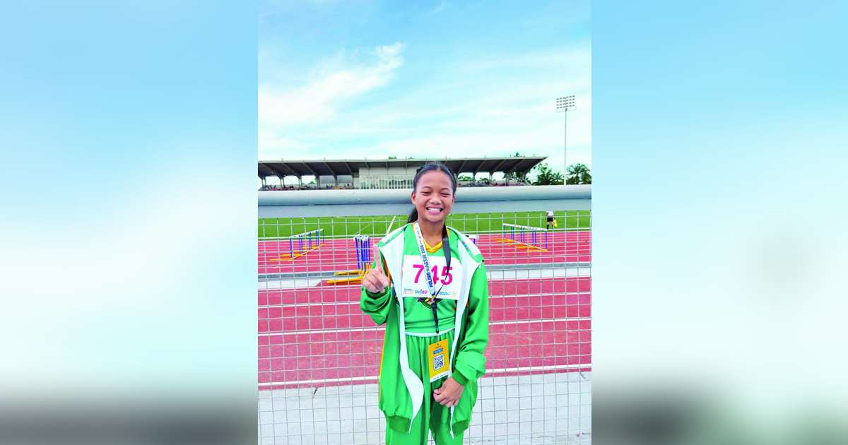 Negros Island Region Visayan Vipers’ Ashley Nicole Silvor delivered another gold medal for the squad after ruling the elementary girls 400-meter run in the 66th Palarong Pambansa 2026. (Facebook photo)