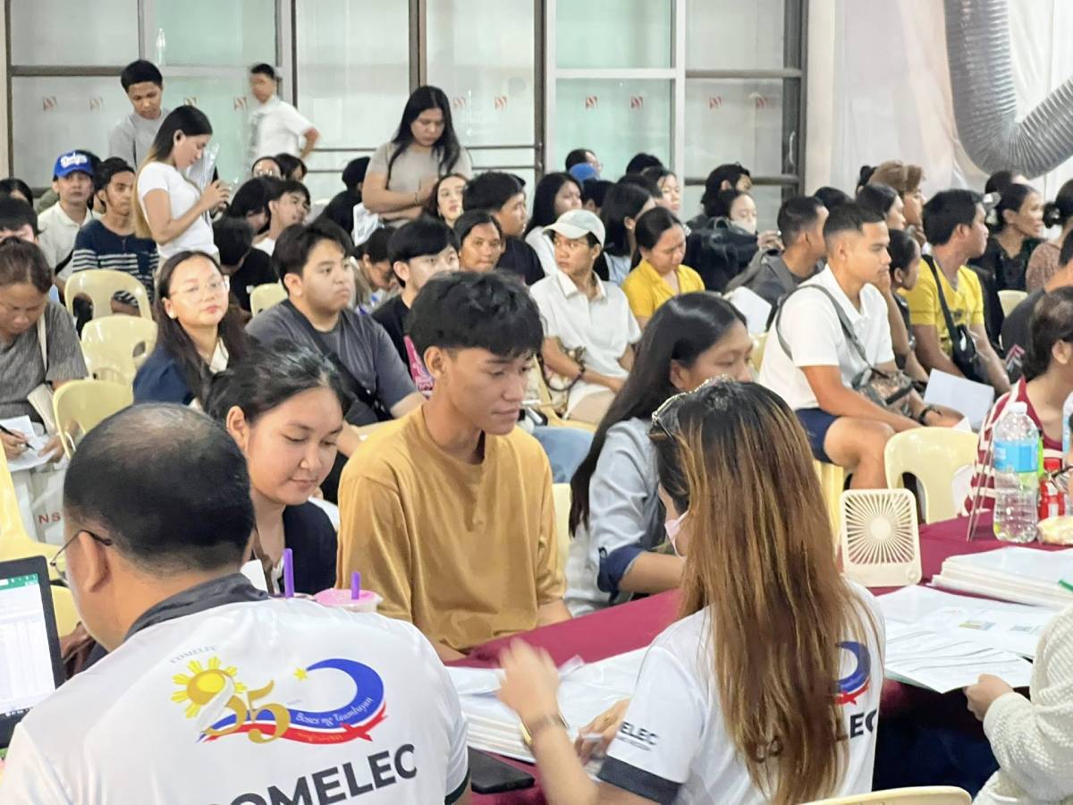 Photo courtesy of Comelec Bacolod City