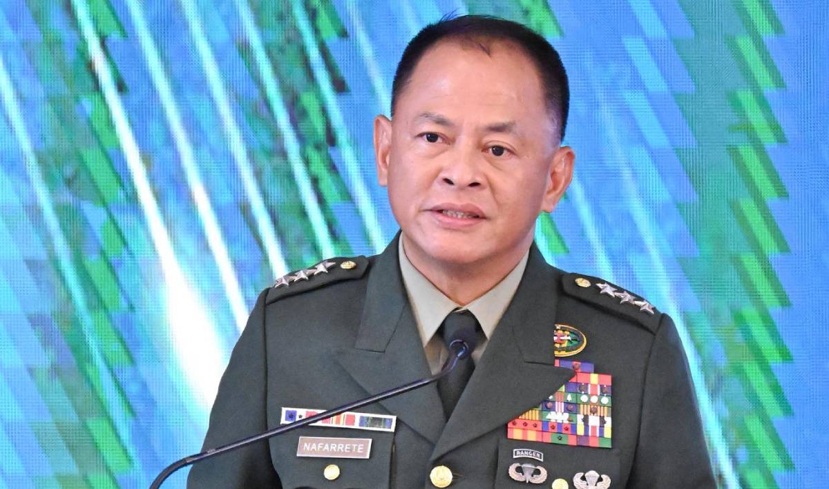 Commanding General Lt. General Antonio Nafarrete