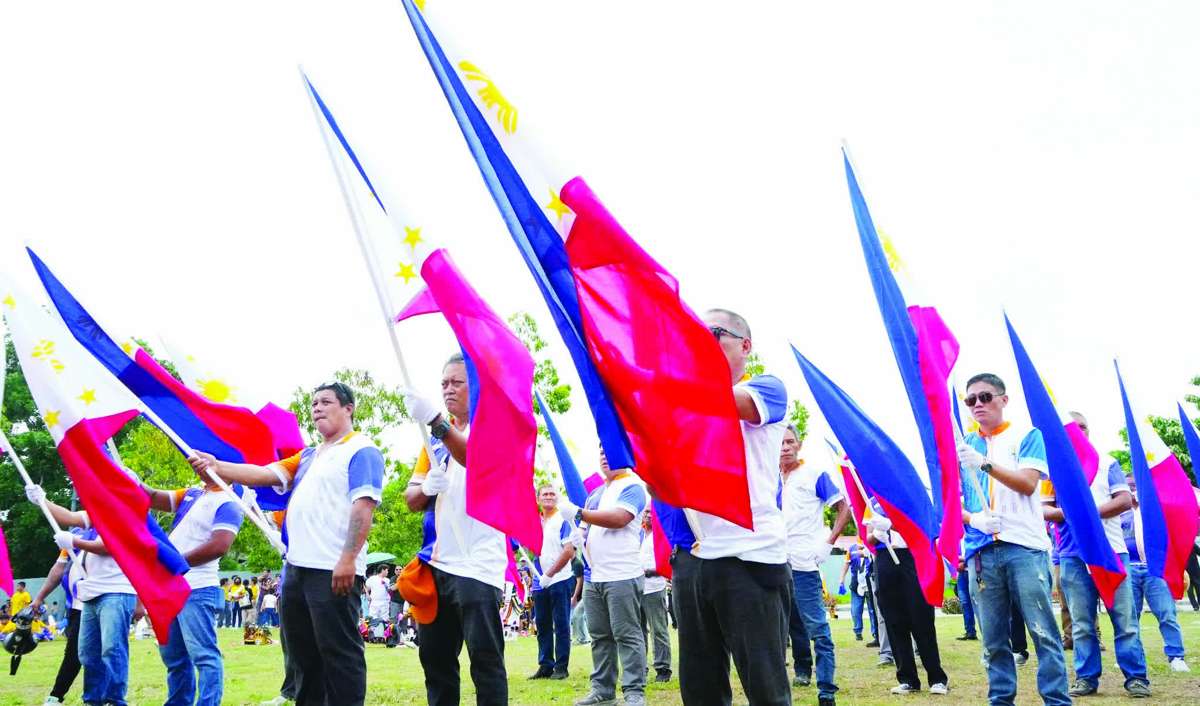 A civic-military parade marked the celebration of the 128th Philippine Independence Day in Bacolod City yesterday, June 12, 2026. (Andrew Altajeros photo)