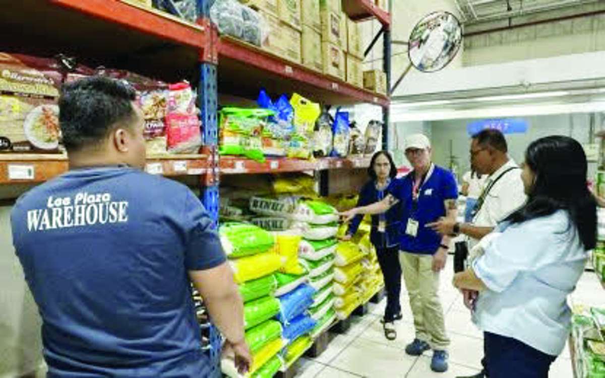 A team from the Department of Trade and Industry (DTI) in Negros Oriental inspects prices of goods and other commodities at a major retail outlet in Dumaguete City, early this week. The DTI will release a price guide as it continuously monitors the prices of school supplies, uniforms and related items before the opening of classes on June 8. (DTI - Negros Oriental photo)