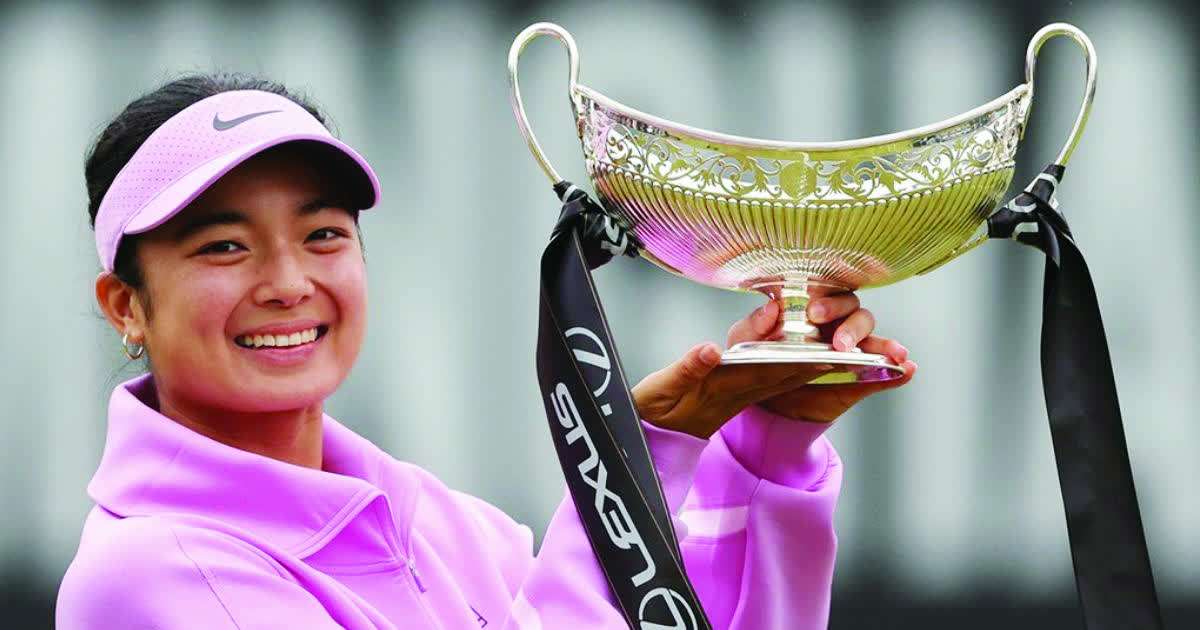 Alex Eala defeated Czech veteran Nikola Bartunkova to capture the Birmingham Open crown. (LTA / IG photo)