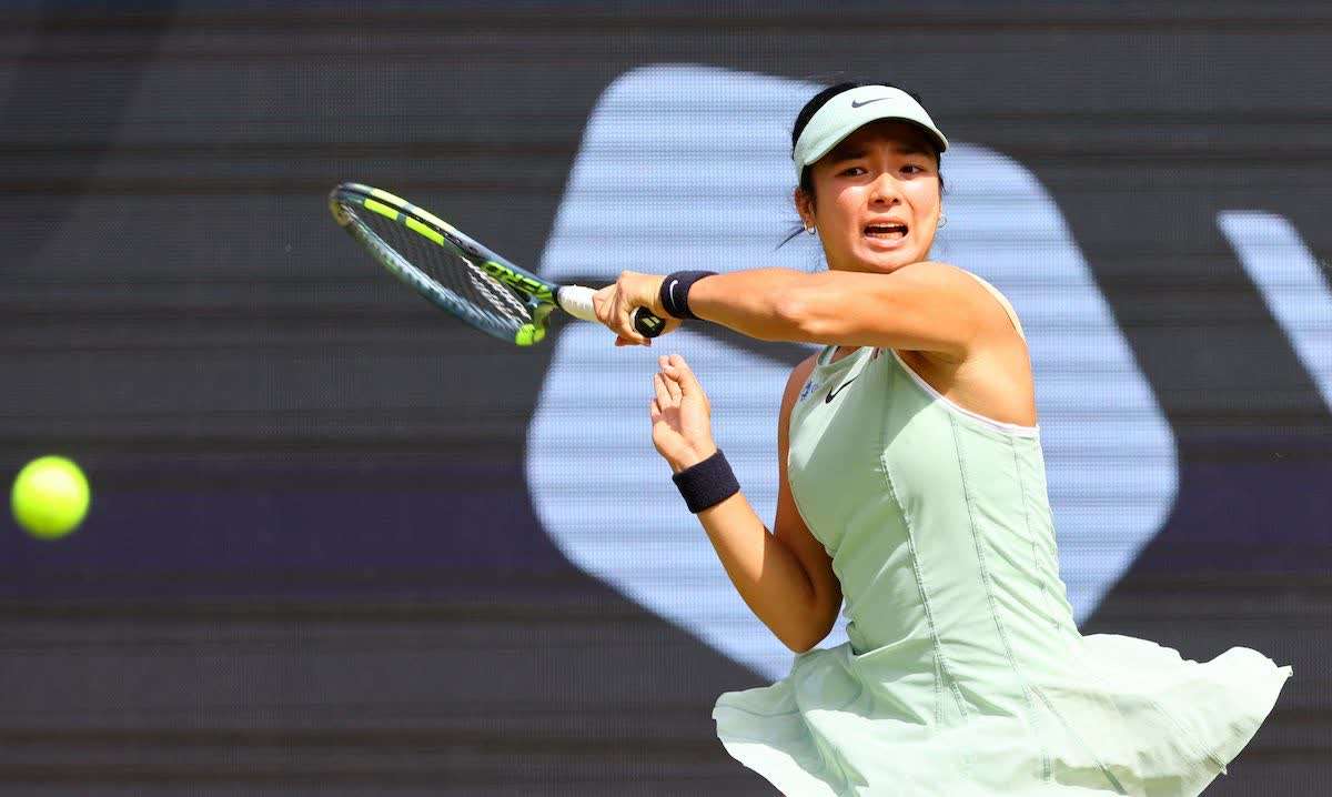 Negrense tennis star Alex Eala displayed an efficient all-around game, finishing with four aces and no double faults while converting four of her six break-point opportunities.