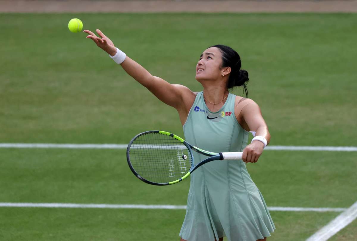 Negrense tennis sensation Alex Eala learned about the potential matchup with Grand Slam champion Serena Williams after seeing the tournament draw online. (Fabrizio Bensch / Reuters photo)