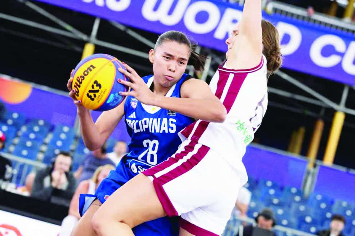 Kacey dela Rosa in action for Gilas Women in the FIBA 3x3 Women's World Cup in Warsaw, Poland on Monday, June 1, 2026. (FIBA photo)