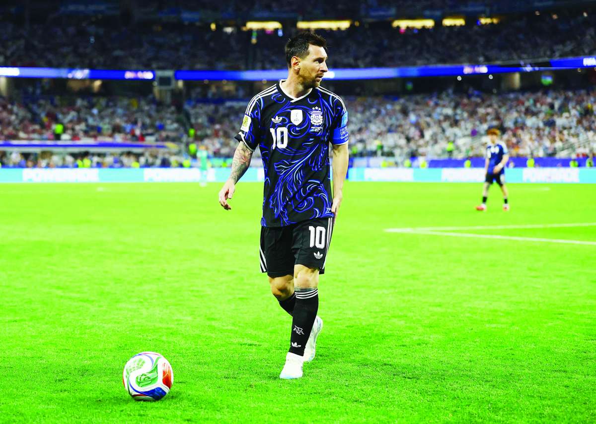 Lionel Messi, who turned 39 on June 24, 2026, nearly scored again in the first minute of second-half stoppage time. (Hannah Mckay / Reuters photo)