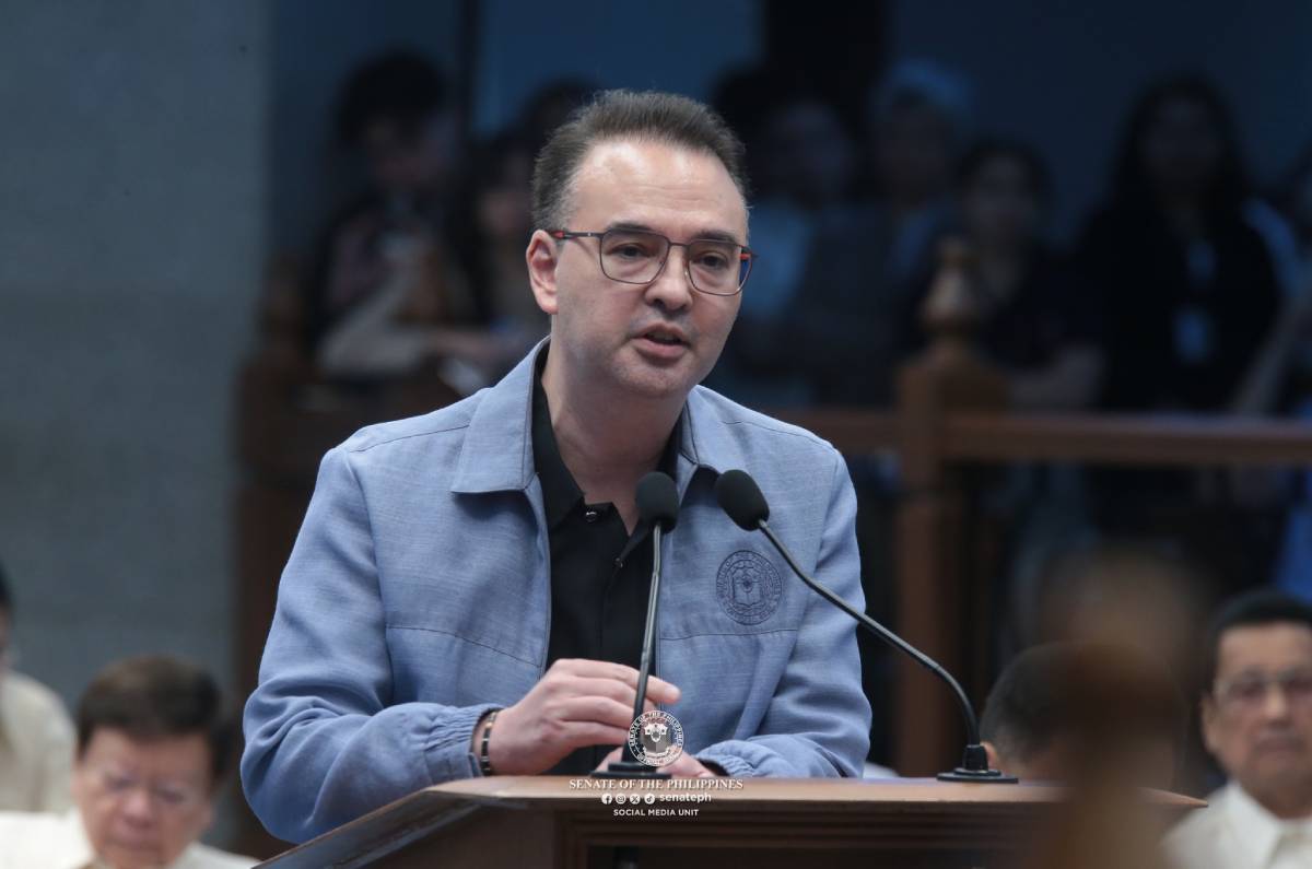 Cayetano. Photo courtesy of Senate Social Media Unit