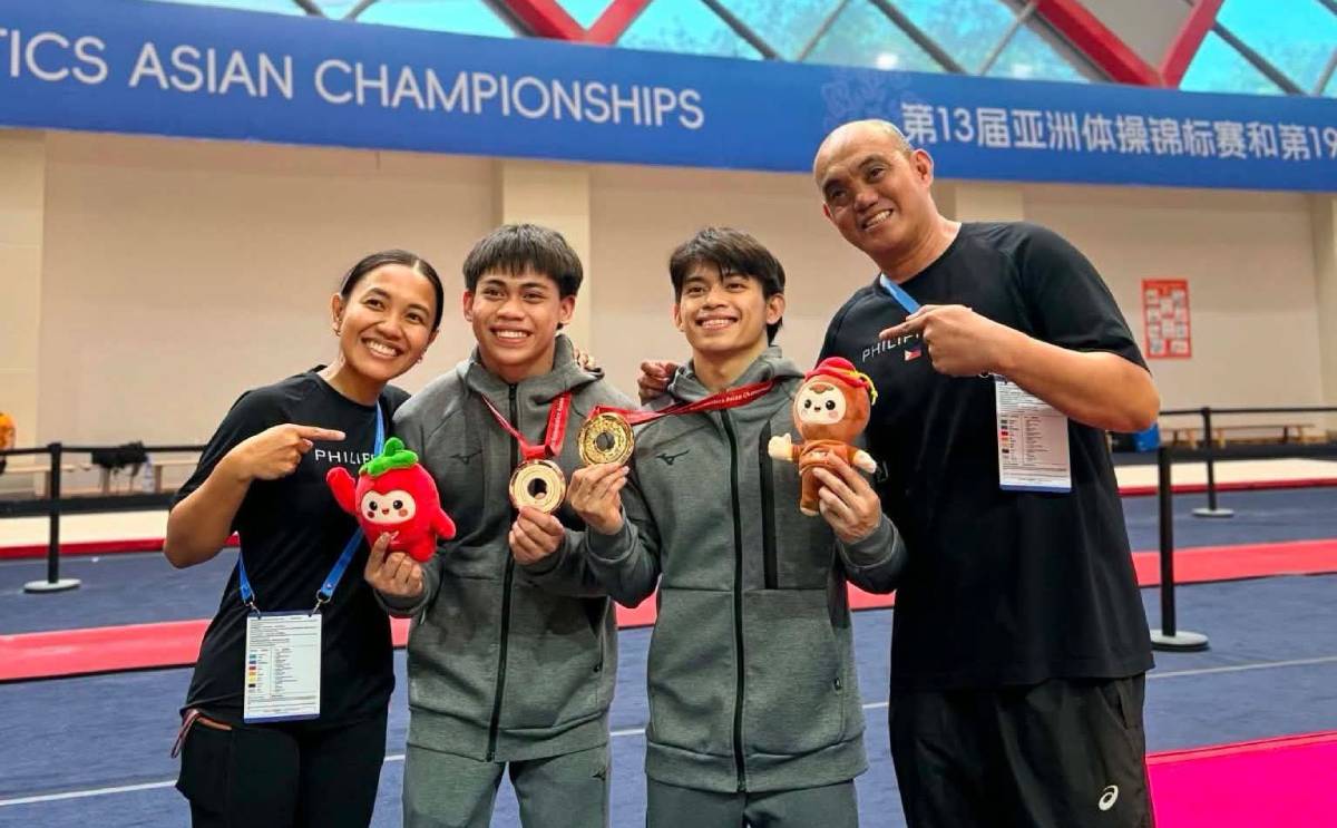 Photo courtesy of the Gymnastics Association of the Philippines
