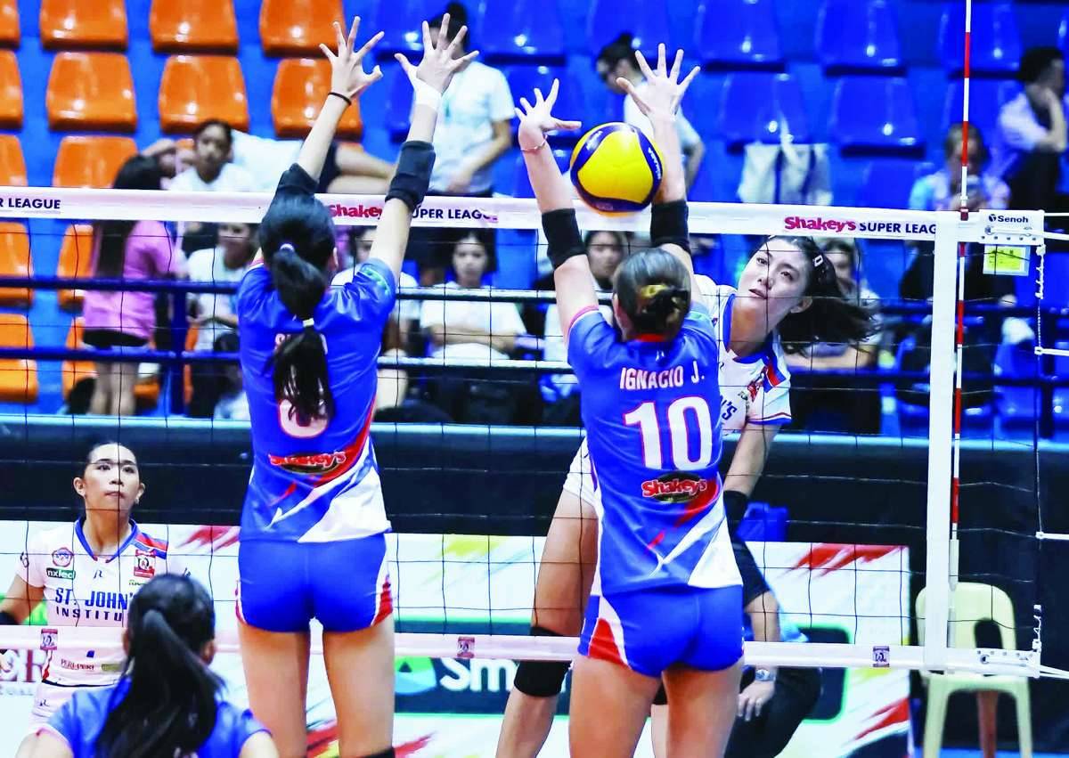 Caera Celis once again spearheaded the offense for St. John's Institute - Bacolod. (SSL photo)