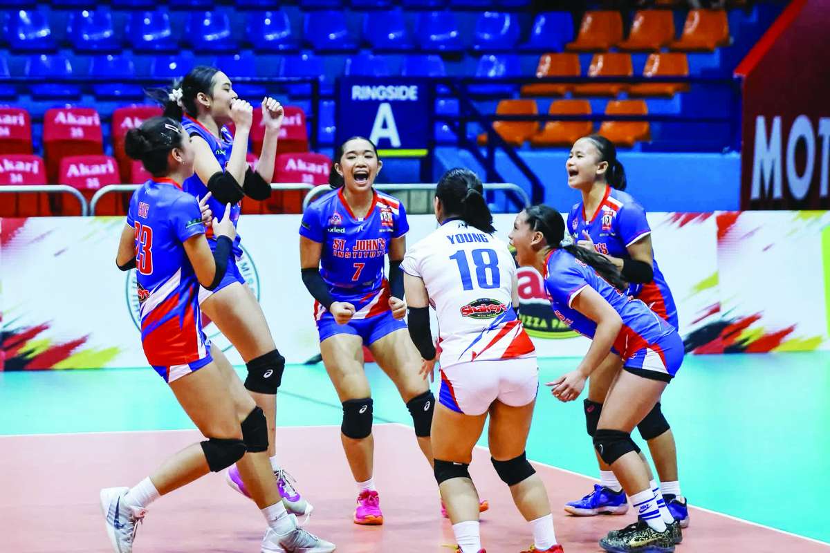 The St. John's Institute - Bacolod Falcons continue their winning ways in the 2026 Shakey's Juniors National Invitationals. (SSL photo)